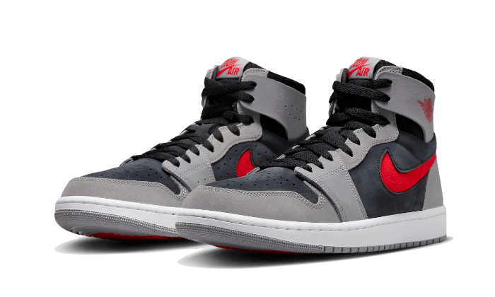 Air Jordan 1 High Zoom Air CMFT 2 Black Fire Red Cement - Sneaker Request - Sneakers - Air Jordan