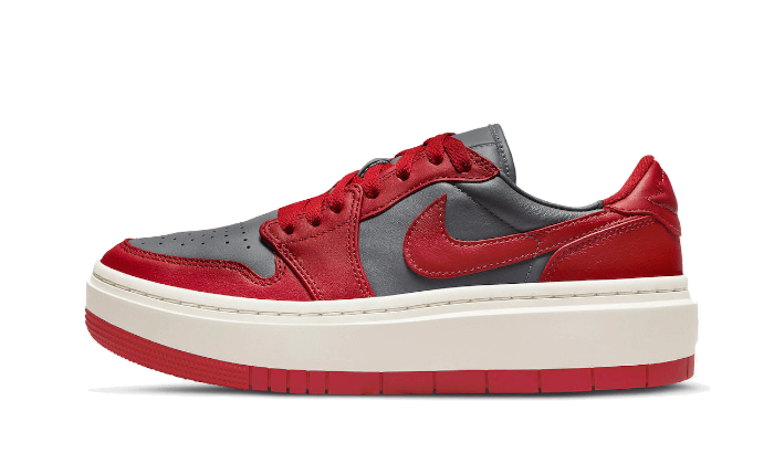 Air Jordan 1 Low Elevate Dark Grey Varsity Red - Sneaker Request - Sneakers - Air Jordan