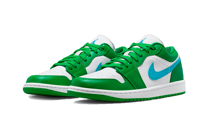 Air Jordan 1 Low Lucky Green Aquatone - Sneaker Request - Sneakers - Air Jordan