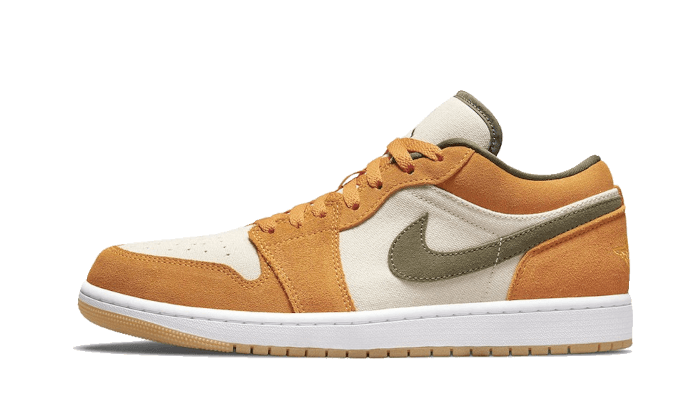 brown and orange jordans