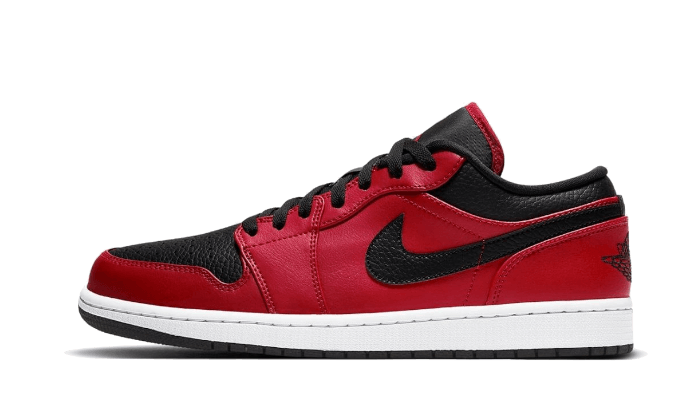 Air Jordan 1 Low Reverse Bred Pebbled Swoosh - Sneaker Request - Sneakers - Air Jordan