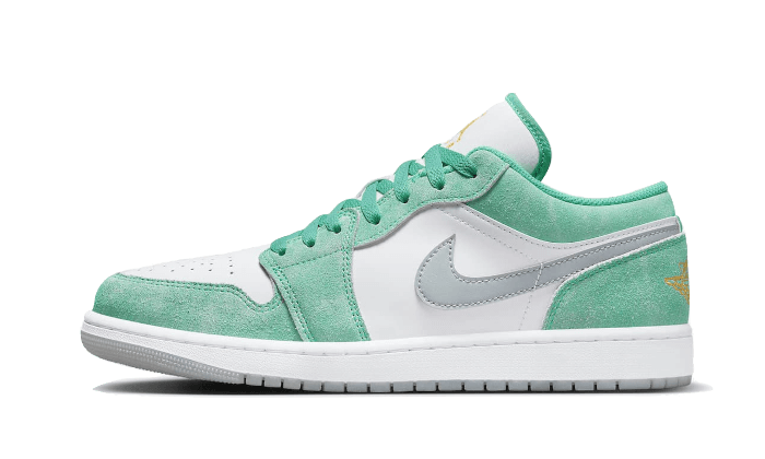 Air Jordan 1 Low SE New Emerald Grey - Sneaker Request - Sneakers - Air Jordan