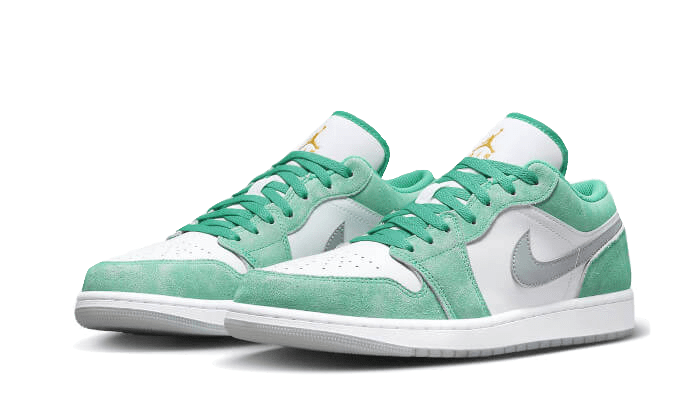 Air Jordan 1 Low SE New Emerald Grey - Sneaker Request - Sneakers - Air Jordan