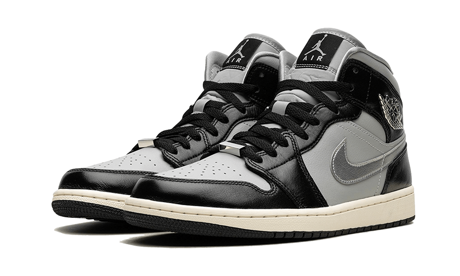 Air Jordan 1 Mid Black Chrome - Sneaker Request - Sneakers - Air Jordan