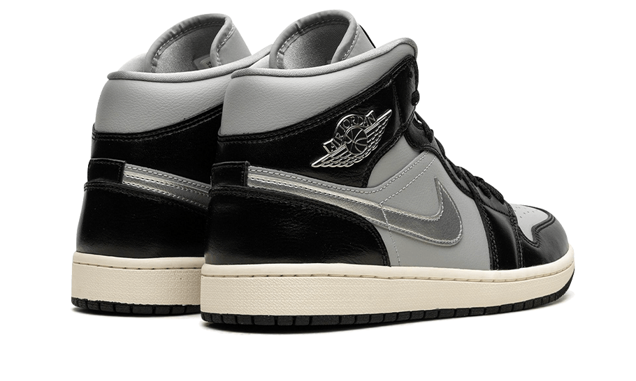 Air Jordan 1 Mid Black Chrome - Sneaker Request - Sneakers - Air Jordan