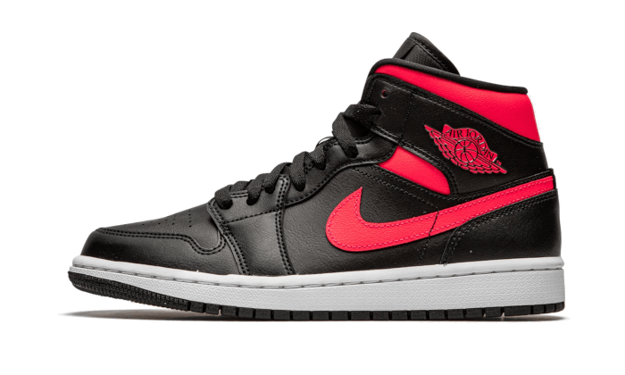 Air Jordan 1 Mid Black Siren Red - Sneaker Request - Sneakers - Air Jordan