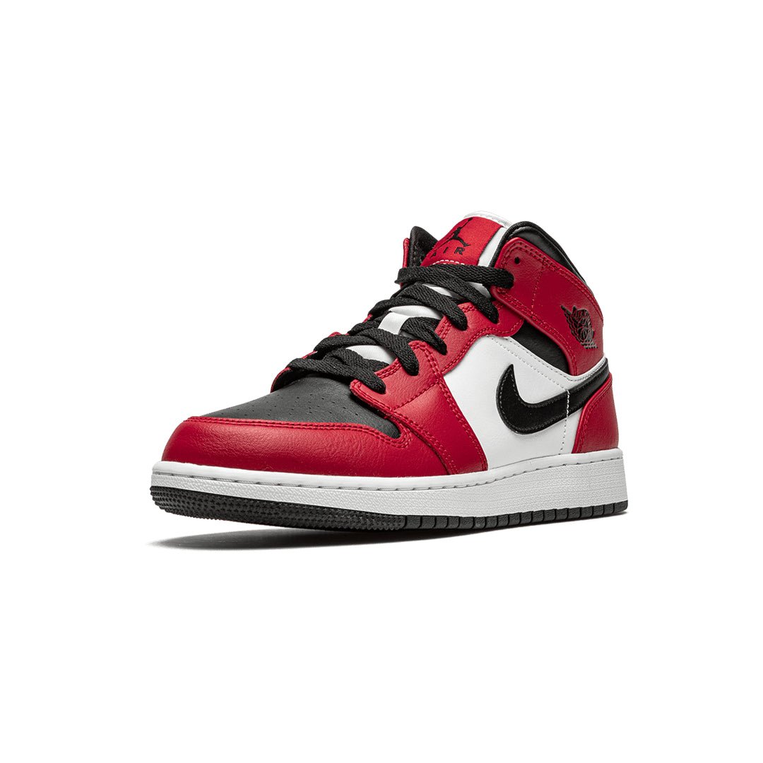 Air Jordan 1 Mid Chicago Black Toe (GS) - Sneaker Request - Sneaker Request