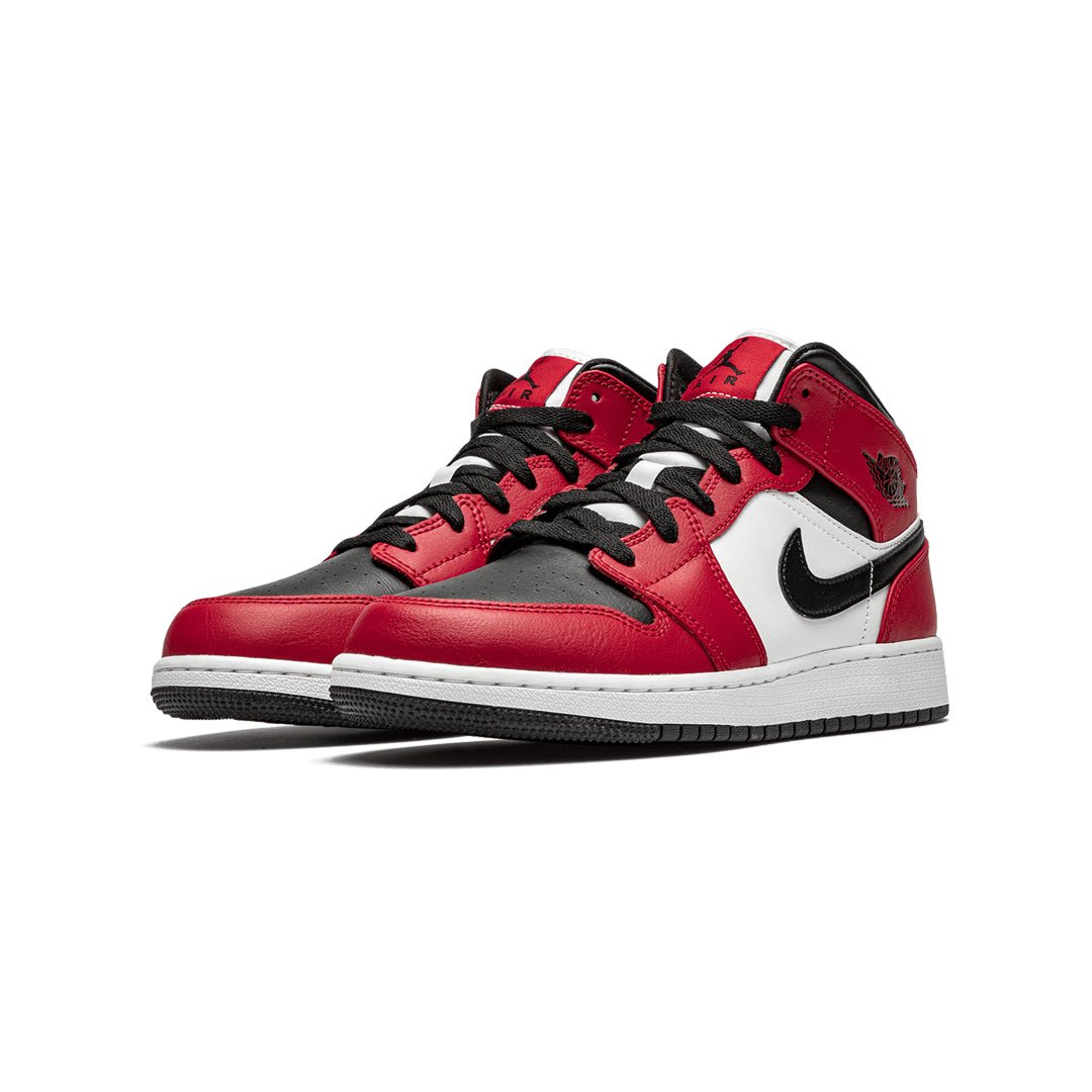 Buy Air Jordan 1 Mid Chicago Black Toe GS at Sneaker Request