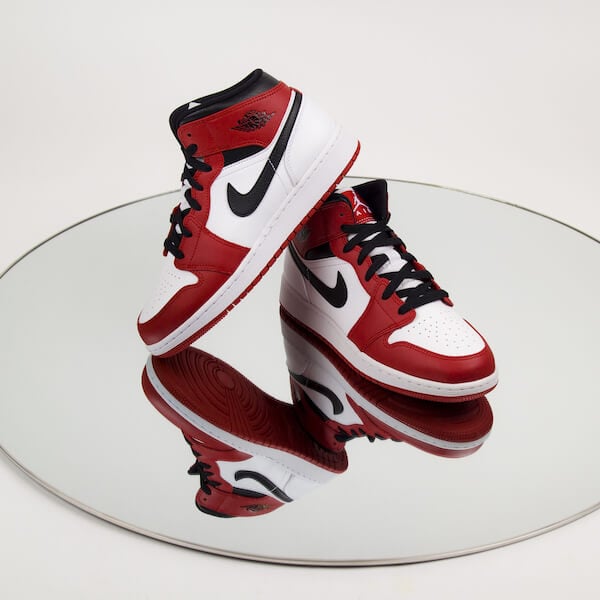 Air Jordan 1 Mid Chicago White - Sneaker Request - Sneakers - Air Jordan