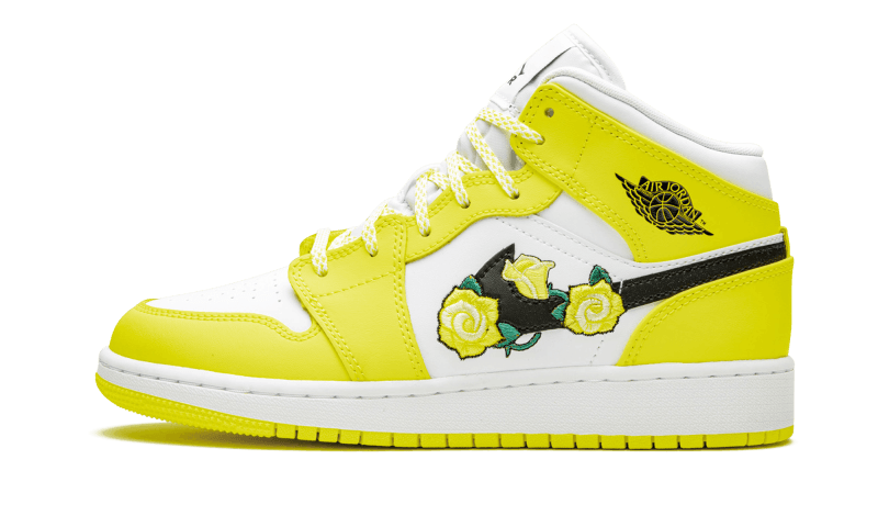 Air Jordan 1 Mid Dynamic Yellow - Sneaker Request - Sneakers - Air Jordan