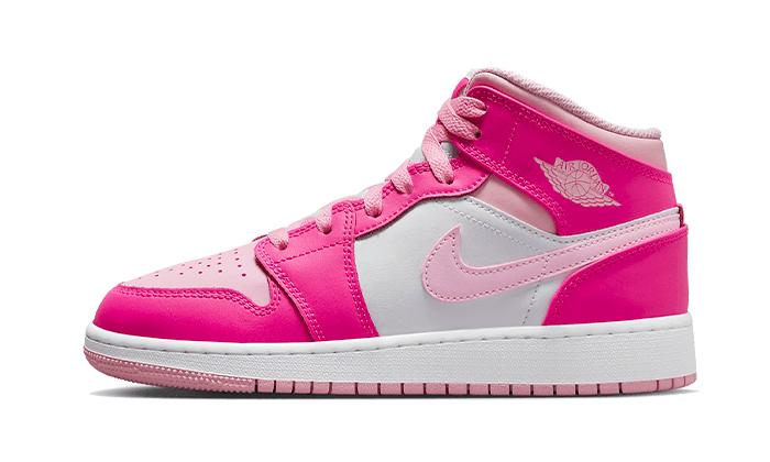 Air Jordan 1 Mid Fierce Pink - Sneaker Request - Sneakers - Air Jordan