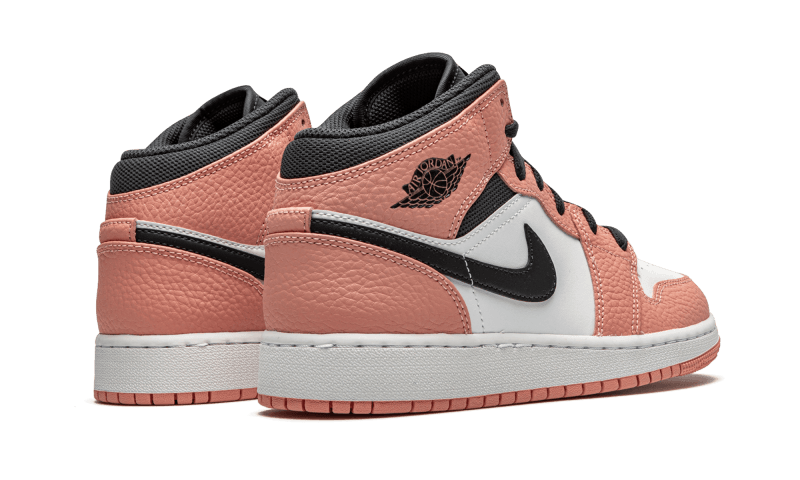 Jordan 1 mid hot sale pink quartz uk