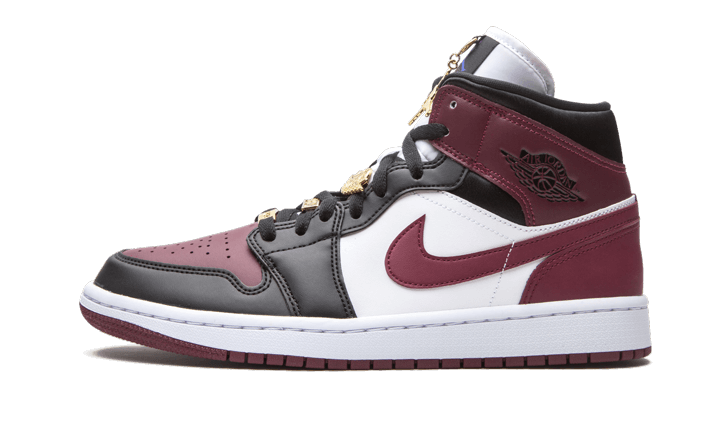 Air Jordan 1 Mid SE Black Dark Beetroot - Sneaker Request - Sneakers - Air Jordan