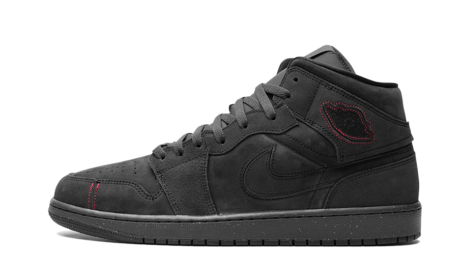 Air Jordan 1 Mid SE Craft Grey Red - Sneaker Request - Sneakers - Air Jordan