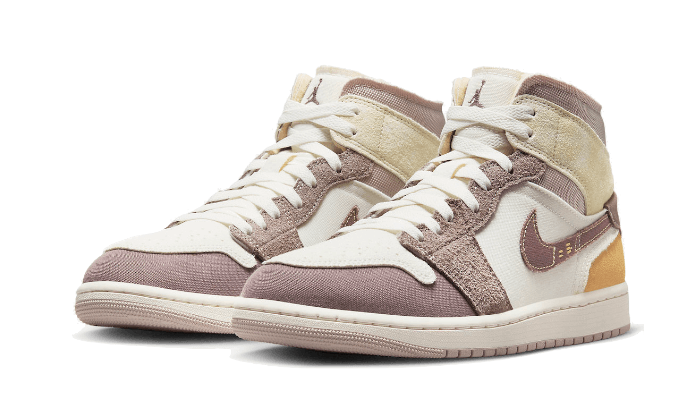 Air Jordan 1 Mid SE Craft Sail Taupe Haze - Sneaker Request - Sneakers - Air Jordan