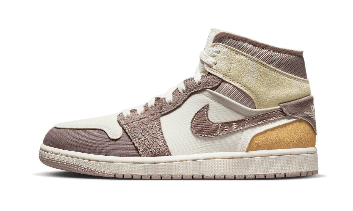 Air Jordan 1 Mid SE Craft Sail Taupe Haze - Sneaker Request - Sneakers - Air Jordan