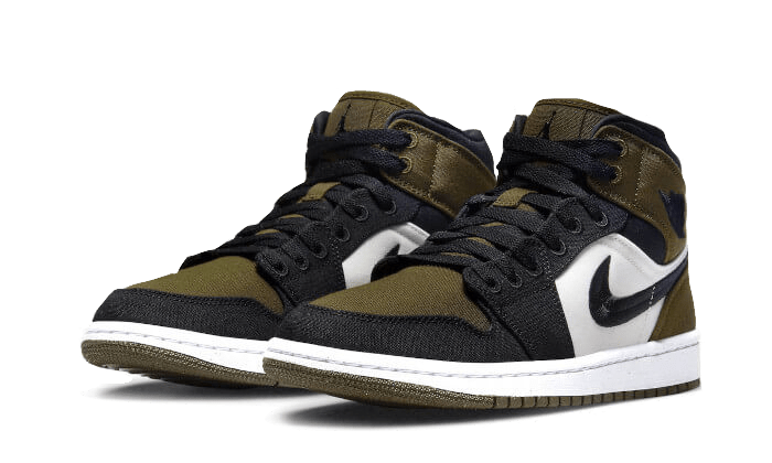 Air Jordan 1 Mid SE Light Olive - Sneaker Request - Sneakers - Air Jordan