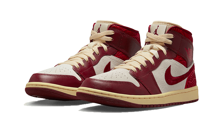 Air Jordan 1 Mid SE Tiki Leaf - Sneaker Request - Sneakers - Air Jordan