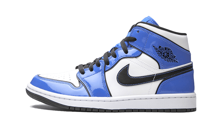 Air Jordan 1 Mid Signal Blue - Sneaker Request - Sneakers - Air Jordan
