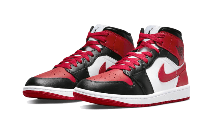 Air Jordan 1 Mid White Bred Toe - Sneaker Request - Sneakers - Air Jordan