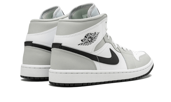 Air Jordan 1 Mid White Light Smoke Grey - Sneaker Request - Sneakers - Air Jordan