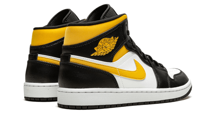 Air Jordan 1 Mid White Pollen Black - Sneaker Request - Sneakers - Air Jordan