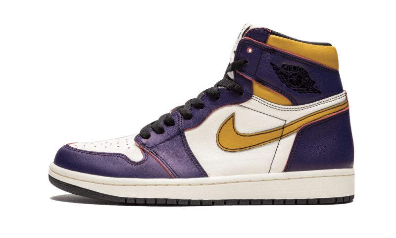 Jordan 1 x lakers sales
