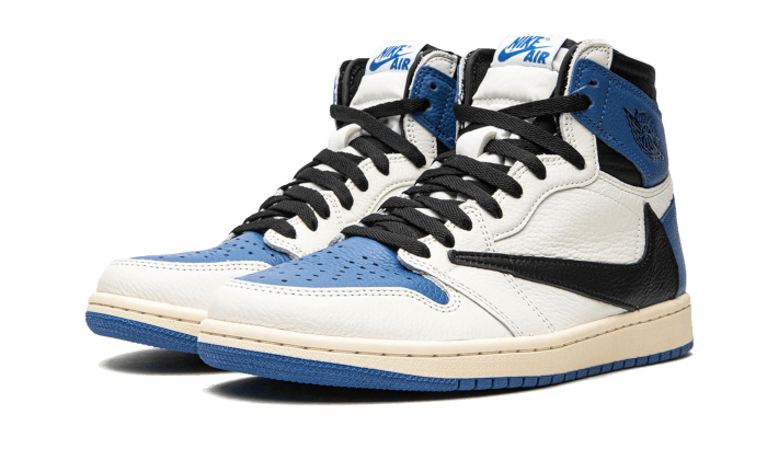 Air Jordan 1 Retro High OG SP Travis Scott Fragment Military Blue - Sneaker Request - Sneakers - Air Jordan