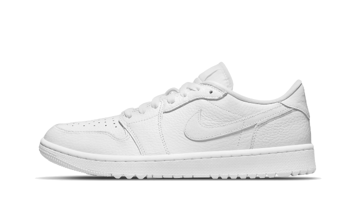 Air Jordan 1 Retro Low Golf Triple White - Sneaker Request - Sneakers - Air Jordan