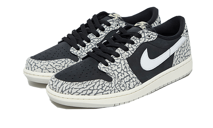 Air Jordan 1 Retro Low OG Black Cement - Sneaker Request - Sneakers - Air Jordan