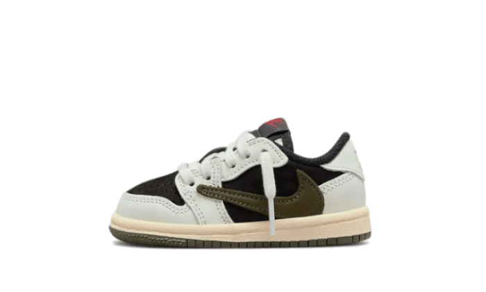 Air Jordan 1 Retro Low OG SP Travis Scott Olive Bébé (TD) - Sneaker Request - Sneakers - Air Jordan