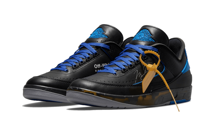 Air Jordan 2 Retro Low SP Off-White Black Blue - Sneaker Request - Sneakers - Air Jordan
