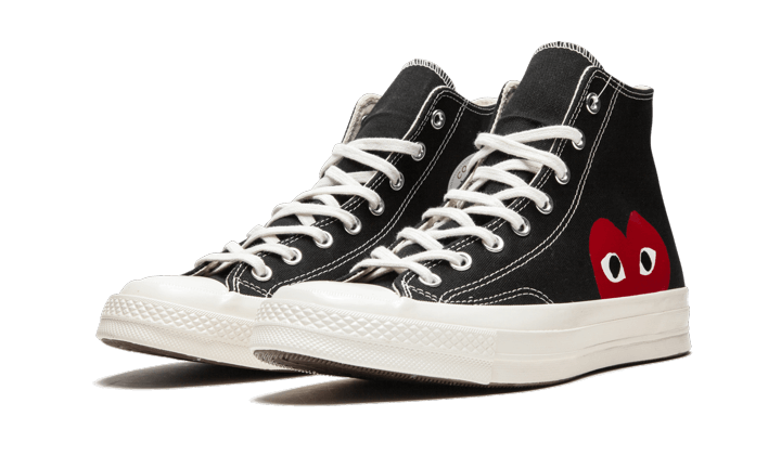 Converse Chuck Taylor All-Star 70s Hi Comme des Garçons PLAY Black - Sneaker Request - Sneakers - Converse
