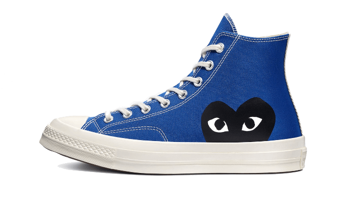 Converse Chuck Taylor All-Star 70s Hi Comme des Garçons PLAY Blue Quartz - Sneaker Request - Sneakers - Converse