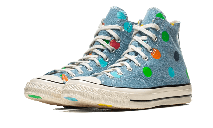 Converse Chuck Taylor All-Star 70s Hi Golf Wang Denim Polka Dots - Sneaker Request - Sneakers - Converse