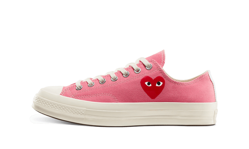 Converse Chuck Taylor All-Star 70s Ox Comme des Garçons PLAY Bright Pink - Sneaker Request - Sneakers - Converse