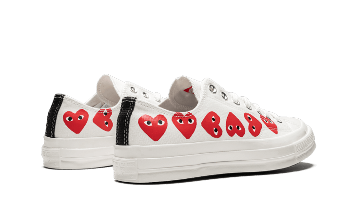 Converse Chuck Taylor All-Star 70s Ox Comme des Garçons PLAY Multi-Heart White - Sneaker Request - Sneakers - Converse