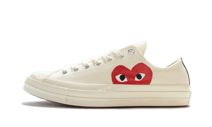 Converse Chuck Taylor All-Star 70s Ox Comme des Garçons PLAY White - Sneaker Request - Sneakers - Converse