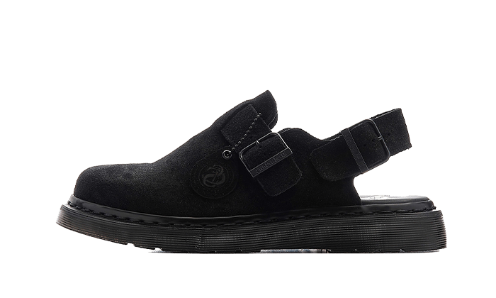 Dr. Martens Mules Jorge Black Suede - Sneaker Request - Chaussures - Dr. Martens