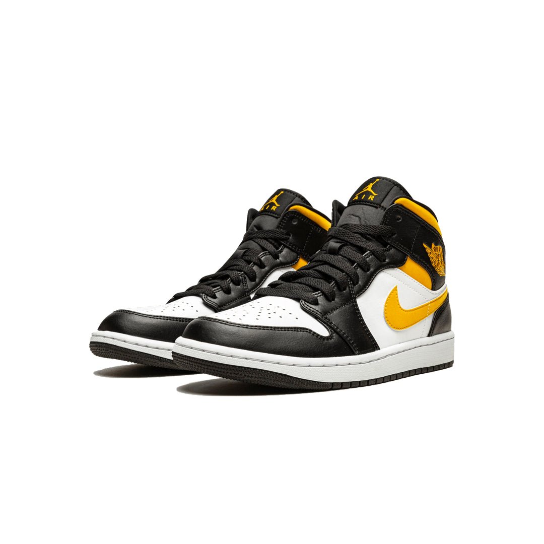 Jordan 1 Mid White Pollen Black - Sneaker Request - Sneaker Request