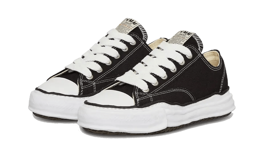 Maison Mihara Yasuhiro Peterson OG Sole Canvas Low Black - Sneaker Request - Sneakers - Maison Mihara