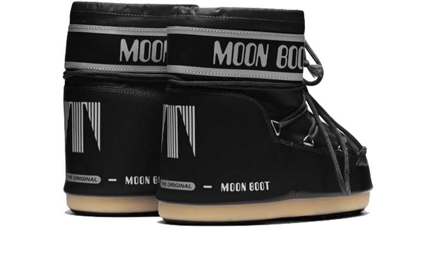 Moon Boot Icon Low Black Nylon - Sneaker Request - Sneakers - Moon Boot