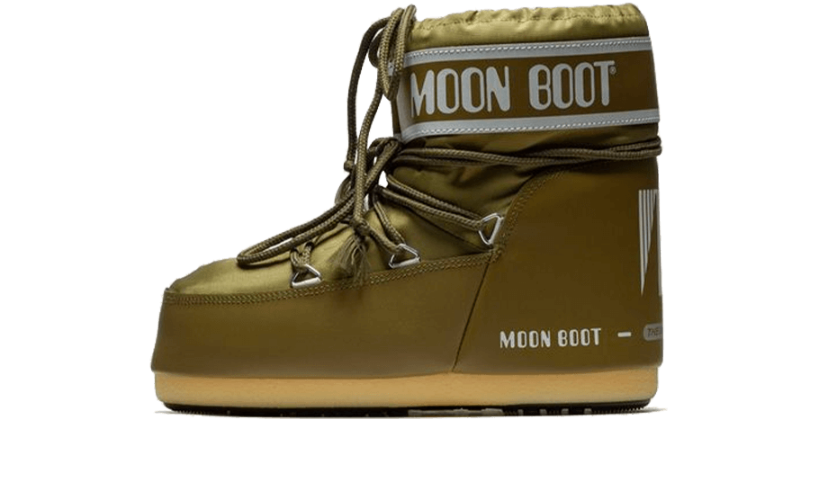 Moon Boot Icon Low Khaki Nylon - Sneaker Request - Sneakers - Moon Boot