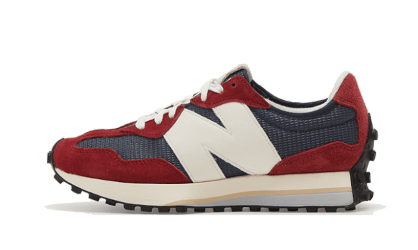 Red white and 2025 navy blue shoes