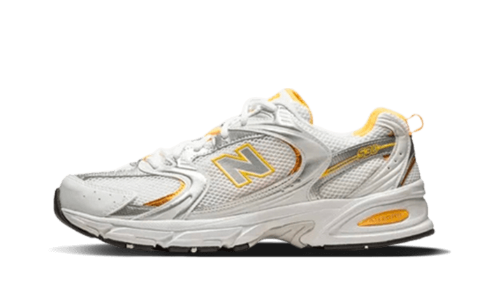 New Balance 530 White Vibrant Apricot Silver Metallic - Sneaker Request - Sneakers - New Balance