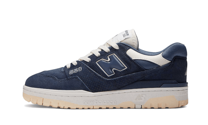 New Balance 550 Natural Indigo Suede - Sneaker Request - Sneakers - New Balance