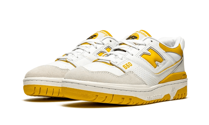 New Balance 550 Sea Salt Varsity Gold - Sneaker Request - Sneakers - New Balance