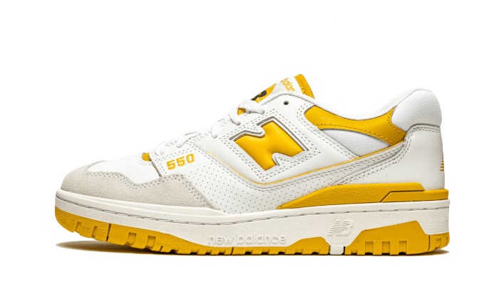 New Balance 550 Sea Salt Varsity Gold - Sneaker Request - Sneakers - New Balance