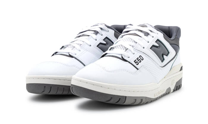New Balance 550 White Dark Grey - Sneaker Request - Sneakers - New Balance