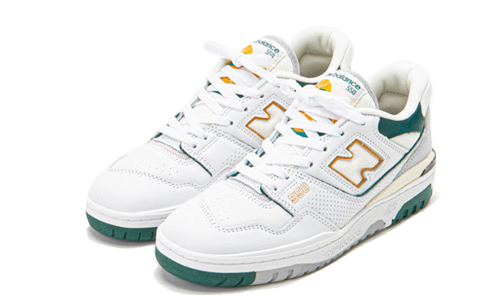 New Balance 550 White Nightwatch Green - Sneaker Request - Sneakers - New Balance
